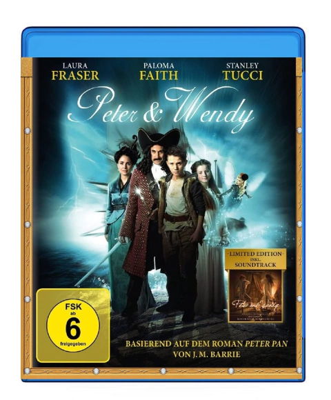 Peter Pan & Wendy (2023) - Blu Ray Dublado E Legendado