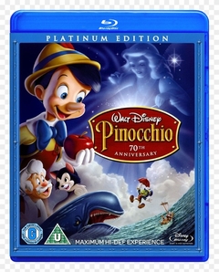 Pinocchio 1940 Blu-ray Dublado Legendado - comprar online