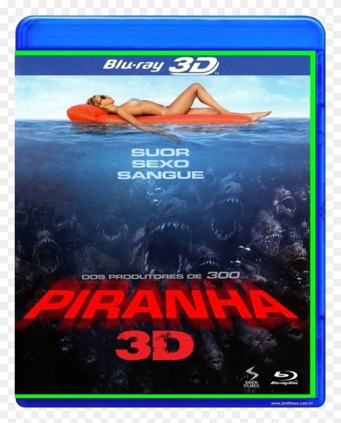 Piranha 2D+3D [2010]  Blu Ray Dublado E Legendado