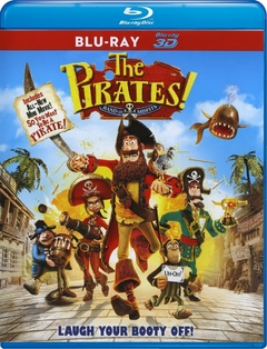 Piratas Pirados! 3D (2012) Blu Ray Dublado Legendado