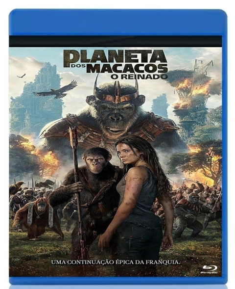 Planeta dos Macacos O Reinado (2024) Blu Ray Dublado e Legendado