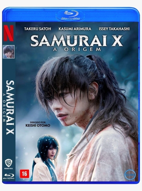 Samurai X Trilogia Blu Ray Dublado E Legendado - comprar online