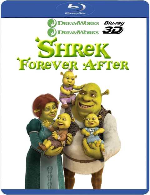 Shrek 1 a 4 Blu ray 3D Dublado E Legendado - comprar online