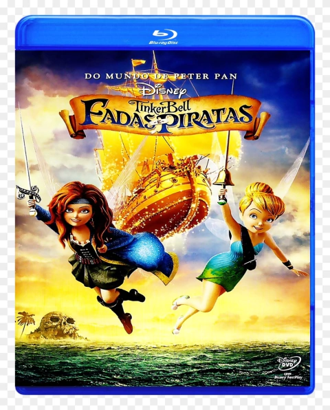 Tinker Bell - Fadas e Piratas Blu-ray Dublado Legendado - comprar online