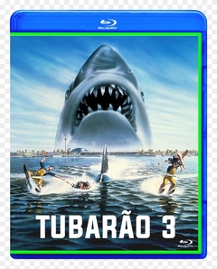 Tubarão 3 (1983) - Blu Ray 3D Dublado e legendado