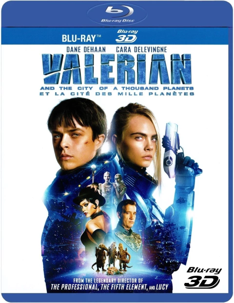 Valerian e a Cidade dos Mil Planetas (2017) 3D Blu-ray Dublado Legendado