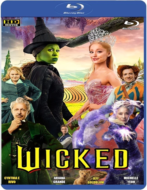 Wicked (2024) Blu Ray Dublado Legendado - comprar online
