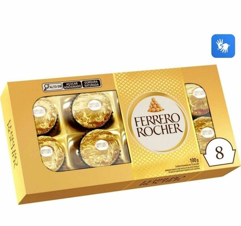 Ferrero Rocher 08 Unidades ( RETIRADA NA LOJA) - comprar online