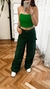 Jean Arkansas-wide leg cargo verde