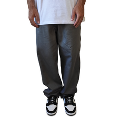 Calça Sarja Reta Cinza - comprar online