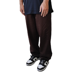 Calça Sarja Reta Marrom