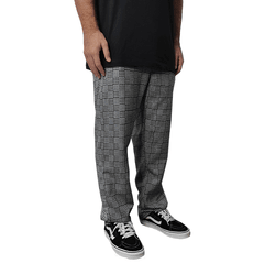 Calça Street Pied Preto e Branco