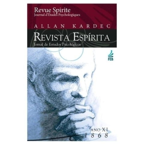 LIVRO REVISTA ESPIRITA 1868 ANO XI - ALLAN KA