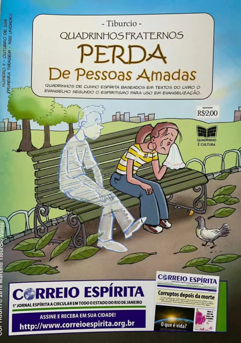 QUADRINHOS FRATERNOS - PERDA DE PESSOAS AMADAS