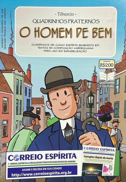 QUADRINHOS FRATERNOS - HOMEM DE BEM, O