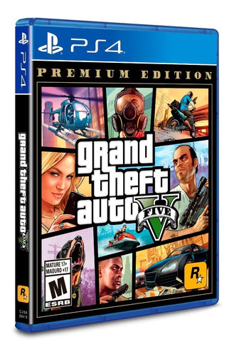 GTA V PREMIUM EDITION - PS4 FÍSICO - comprar online