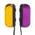 JOYSTICK INALAMBRICO NINTENDO SWITCH JOY CON L y R VIOLETA Y NARANJA - comprar online