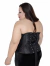 Corset encaje Autumn negro Plus Size - comprar online