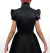 Vestido gotico algodon anastasia