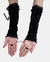 Guantes goticos terciopelo Dementia mitones goticos encaje