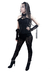 Calza leggins gotigo mujer encaje Dark garden indumentaria gotica ropa gotica
