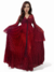 Vestido Nebula Rojo - comprar online