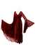 Vestido gotico mujer Nebula rojo indumentaria gotica ropa gotica