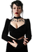 Blusa terciopelo Almudena - (negro)