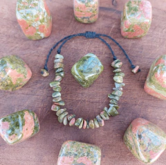 Pulsera regulable de unakita