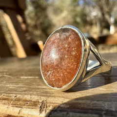 Anillo con piedra del sol en Plata 925 - comprar online