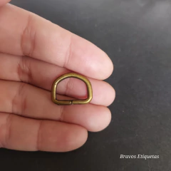 Meia argola 12 mm 10 unidades - comprar online