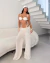 Calça Aruba Pantalona | Croche Creme