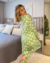 Pijama Americano Longo | Verde Poá na internet