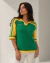 Blusa Rendada Verde | Brasil Tricot - Blug Store | Moda Praia - Biquínis, Maiôs, Saídas e Mais