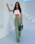 Calça Emilly Tricot | Verde na internet