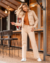 Jaqueta Sarja Cropped | Caqui - loja online