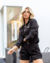 Jaqueta Sarja Cropped | Preto - comprar online