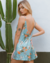 Vestido Macaquinho | Menta Floral na internet