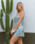Vestido Macaquinho | Menta Floral