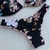 Biquíni Ripple Dupla Face | Preto Floral