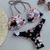Biquíni Ripple Dupla Face | Preto Floral - comprar online