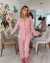 Pijama Americano Longo | Rose Listrado