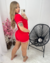 Pijama Americano Curto | Vermelho - comprar online