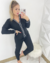 Pijama Americano Longo | Preto