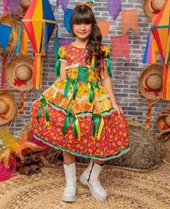 Vestido infantil festa junina