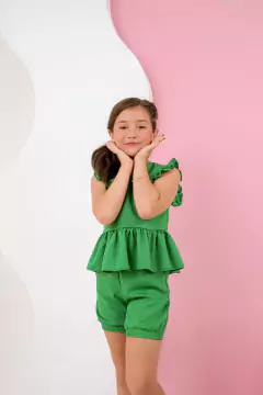 Conjunto infantil Verde - comprar online