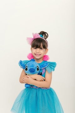 Fantasia Vestido Lilo e Stitch Azul na internet