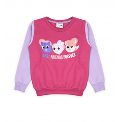 Conjunto moletom infantil Bolofofos rosa menina na internet