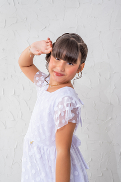 Vestido luxo Branco rendado ano novo formatura - Flor e Liz Boutique