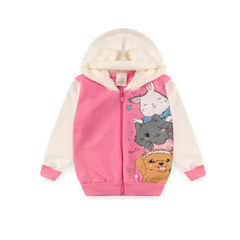 Conjunto Moletom Bebê Inverno Menina Animais Fofinhos - comprar online